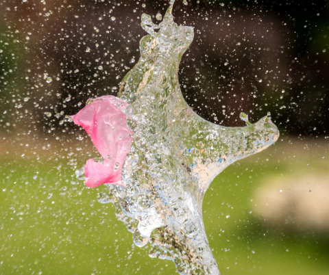 Water Balloon Popping