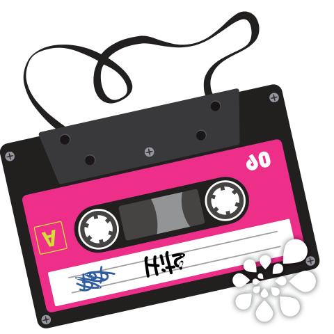 VHS tape.