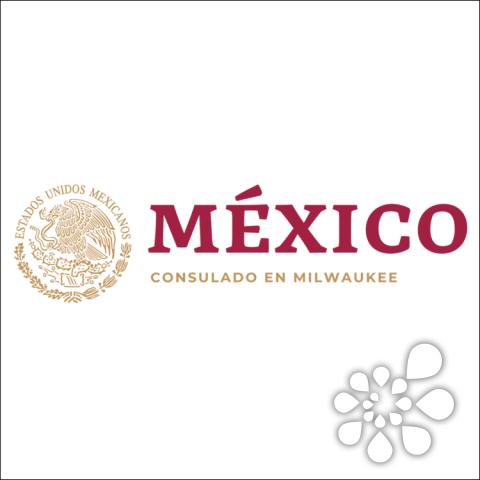 Mexican Consulate of Milwaukee logo.