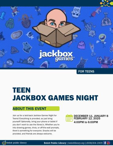 teen jackbox games poster