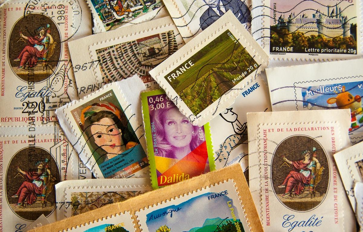 Image of postage stamps.