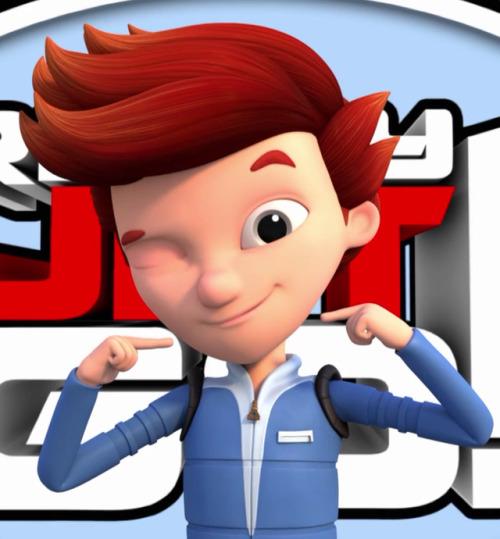 Close-up image of Ready Jet Go character