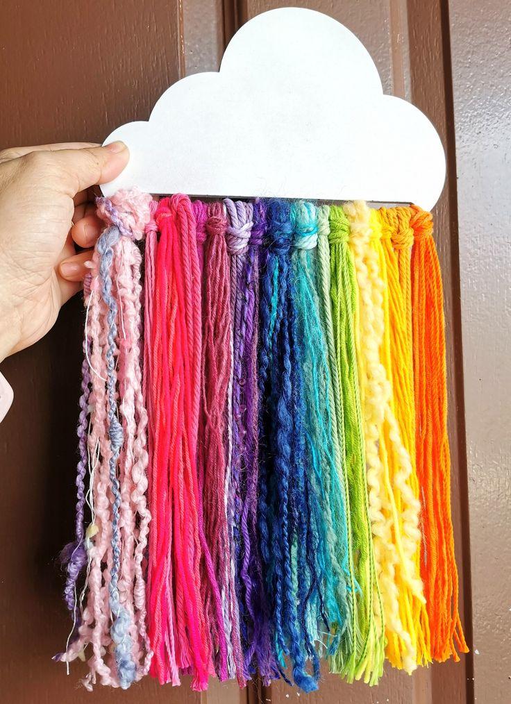 Colorful Macrame Cloud