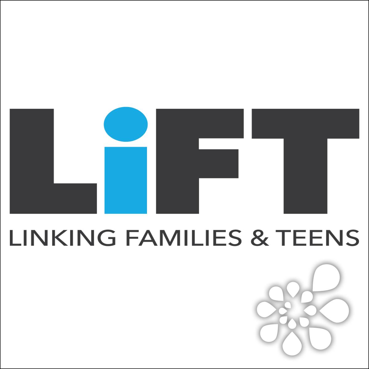 Linking Families and Teens Logo.