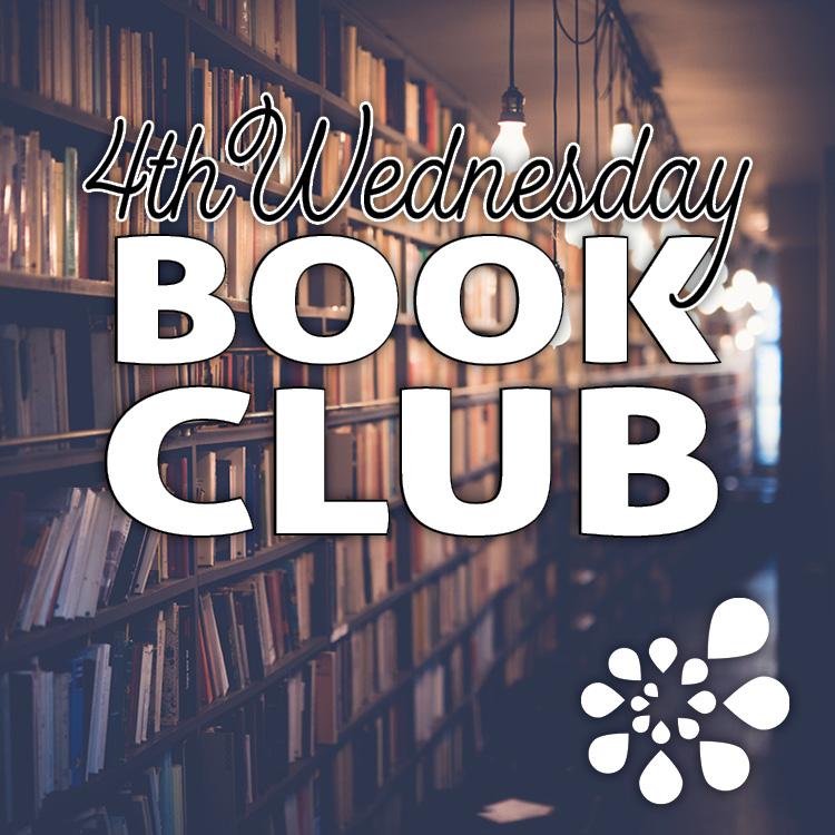 Titling over a picture of bookshelves filled with books