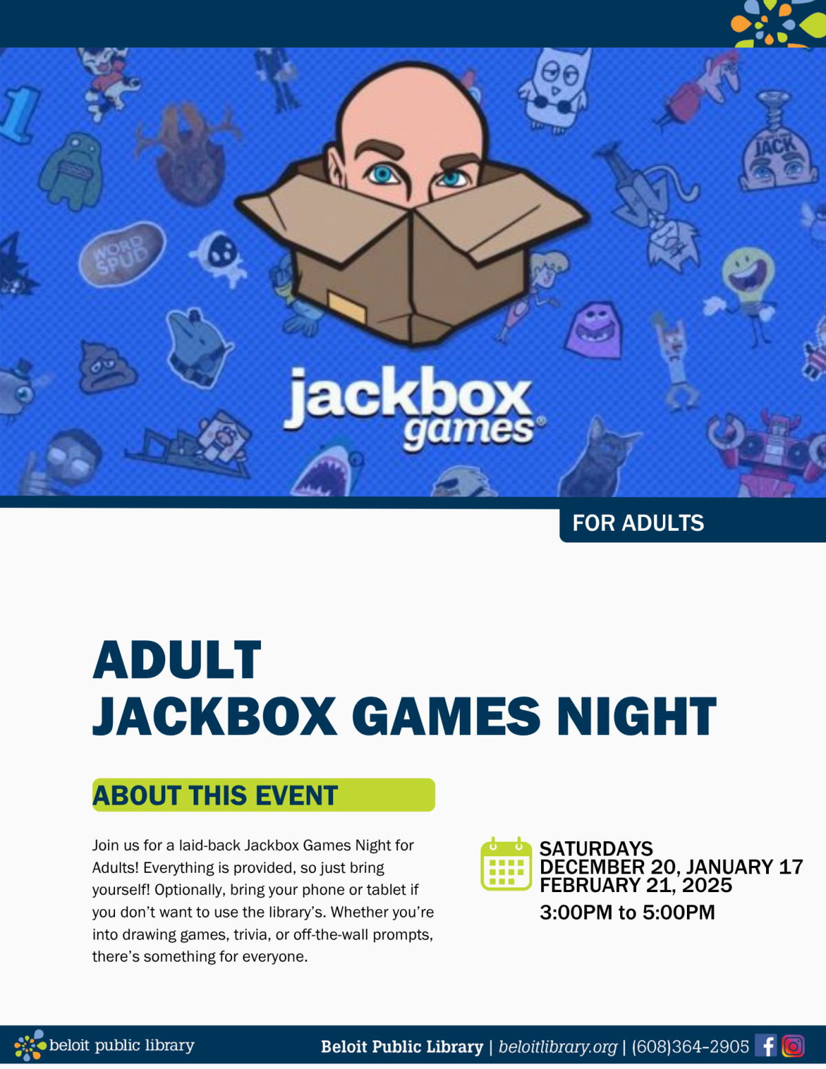 adult jackbox games poster